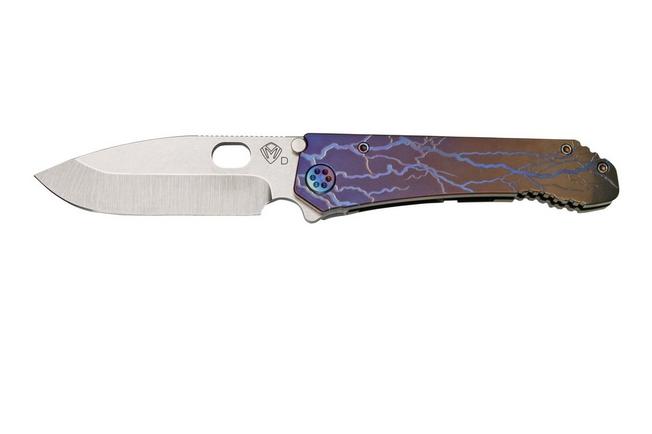 Medford 187 DP D2, Tumbled Drop Point, Bronze Violet Fade Medford 187 DP D2, Tumbled Drop Point, Bronze Violet Fade