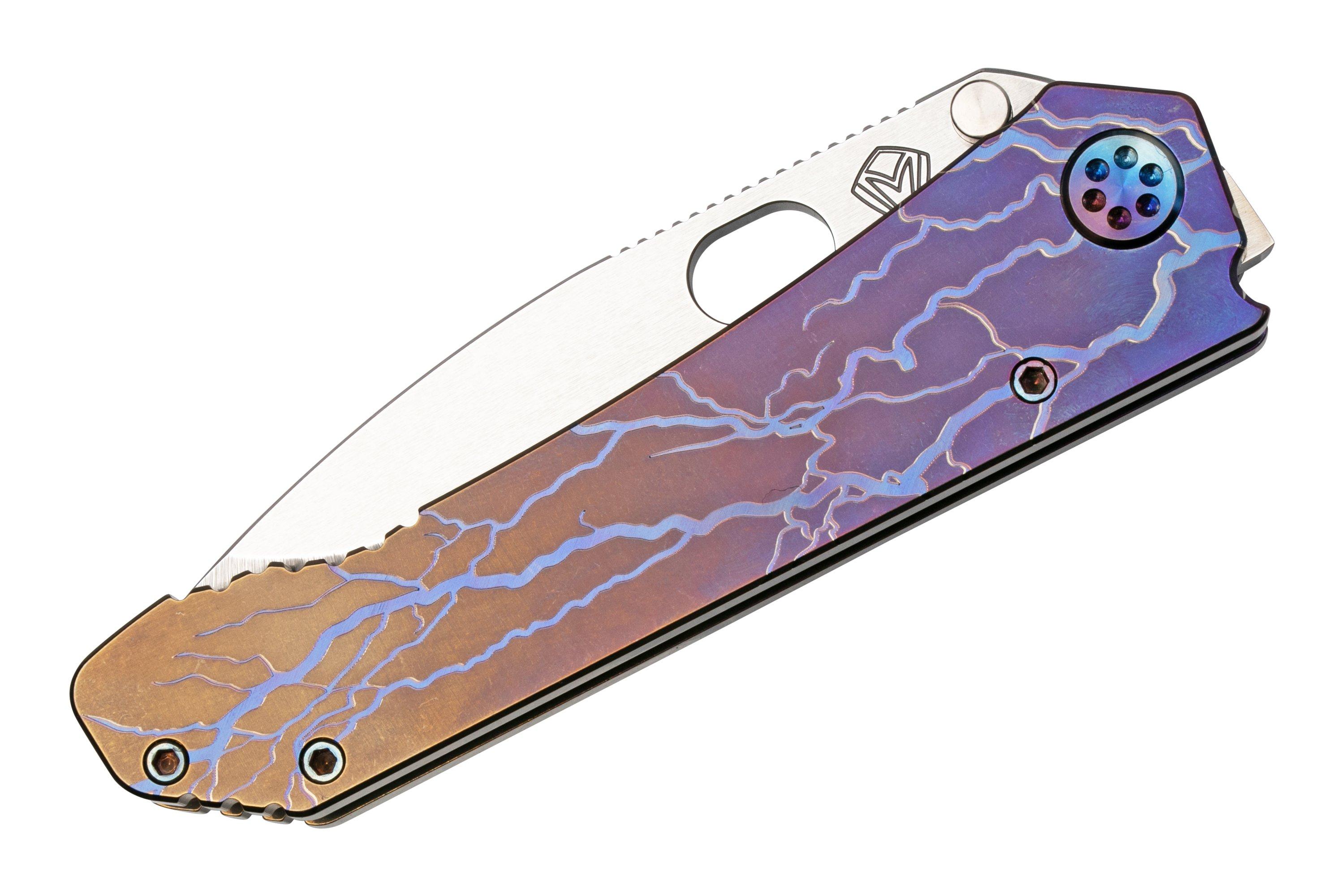 Medford 187 DP D2, Tumbled Drop Point, Bronze Violet Fade Medford 187 DP D2, Tumbled Drop Point, Bronze Violet Fade
