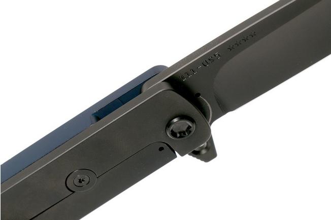 Imagen para Medford M-48 S35VN, PVD Blade, Blue Handle, PVD Hardware navaja