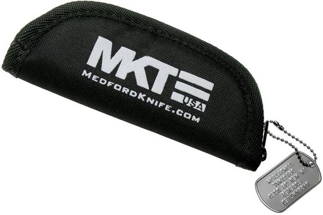 Imagen para Medford M-48 S35VN, PVD Blade, Blue Handle, PVD Hardware navaja