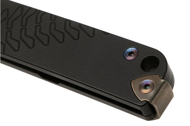Imagen para Medford M-48 S35VN, Black PVD Blade, PVD Handle, Flamed Hardware navaja