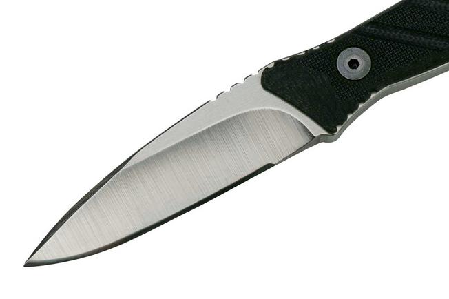 Imagen para Medford Medford Necromancer S35VN, Tumbled Blade, Black G10 Handle, cuchillo de cuello