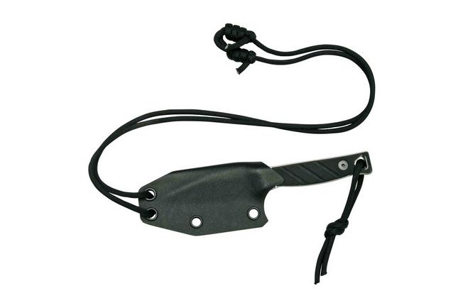 Imagen para Medford Medford Necromancer S35VN, Tumbled Blade, Black G10 Handle, cuchillo de cuello