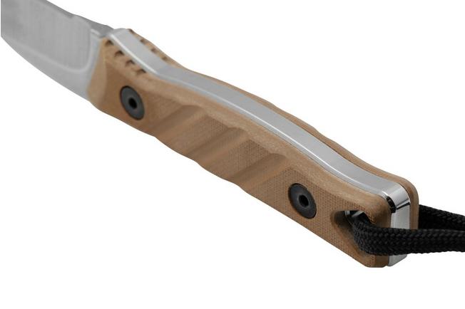 Imagen para Medford Necromancer S35VN Tumbled Blade, Coyote G10 Handle, cuchillo de cuello