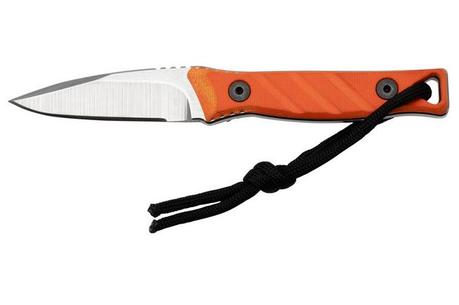 Imagen para Medford Necromancer S35VN Tumbled Blade, Orange G10 Handle, cuchillo de cuello