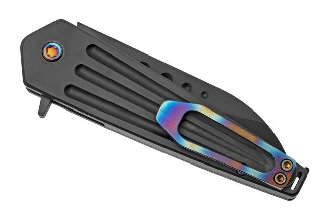 Imagen para Medford Nosferatu Flipper S45VN PVD, PVD Handles, Flm HW & Clip, navaja