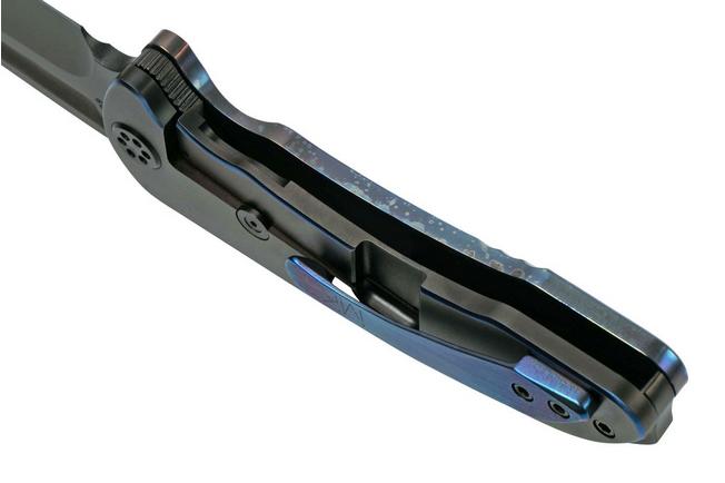 Imagen para Medford On Belay S35VN, PVD Drop Point, Faced Flamed Galaxy Handle, PVD Hardware navaja