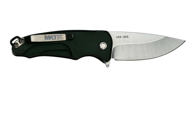 Bild für Medford Smooth Criminal S35VN Tumbled, Taschenmesser mit grünem Aluminiumgriff