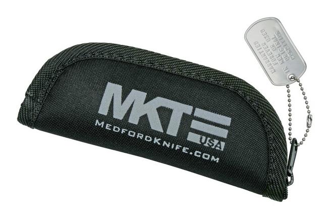 Bild für Medford Smooth Criminal S35VN Tumbled, Taschenmesser mit grünem Aluminiumgriff