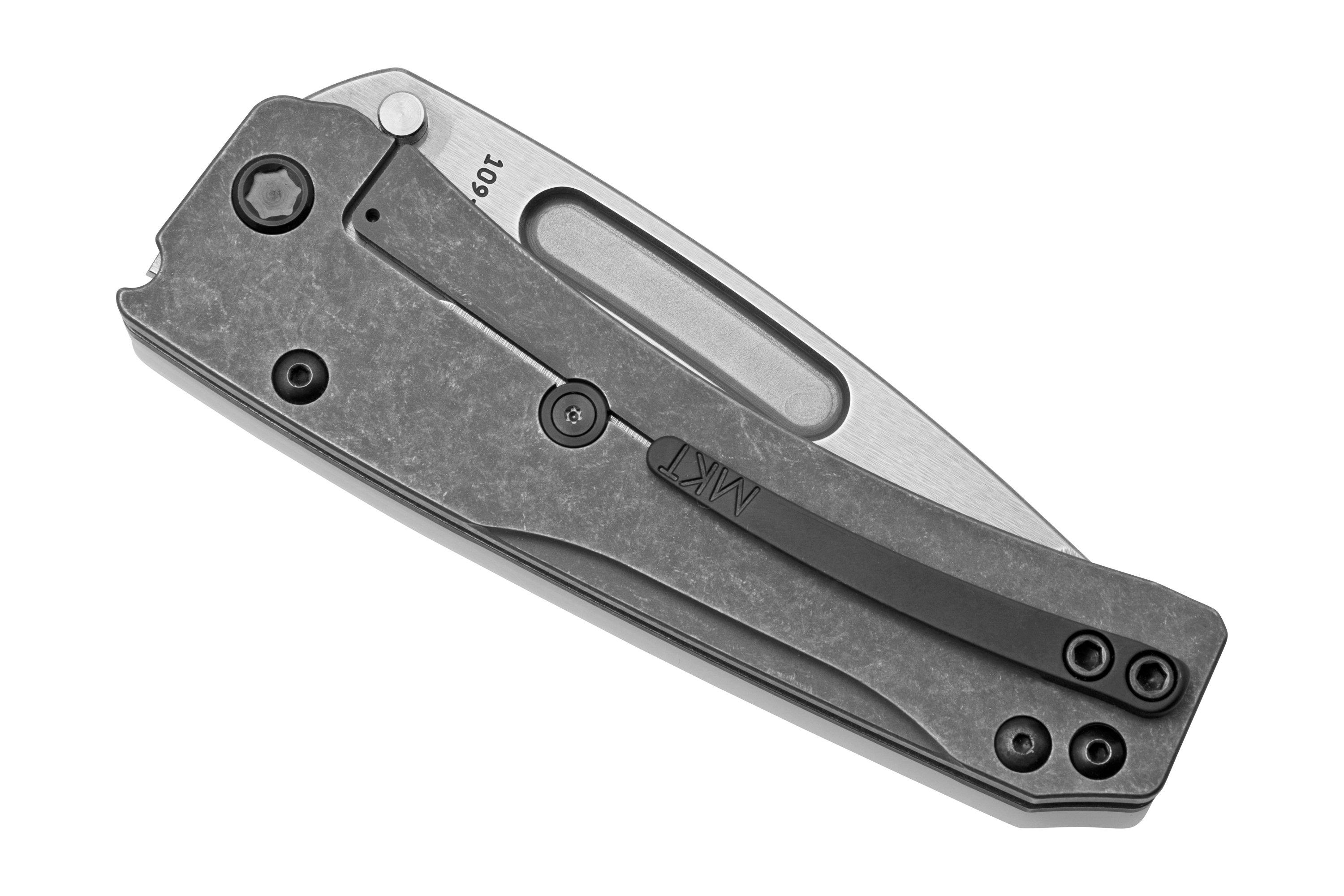 Medford Slim Midi S45VN Tumbled Tanto, Tumbled Handles, PVD HW & Clip ...