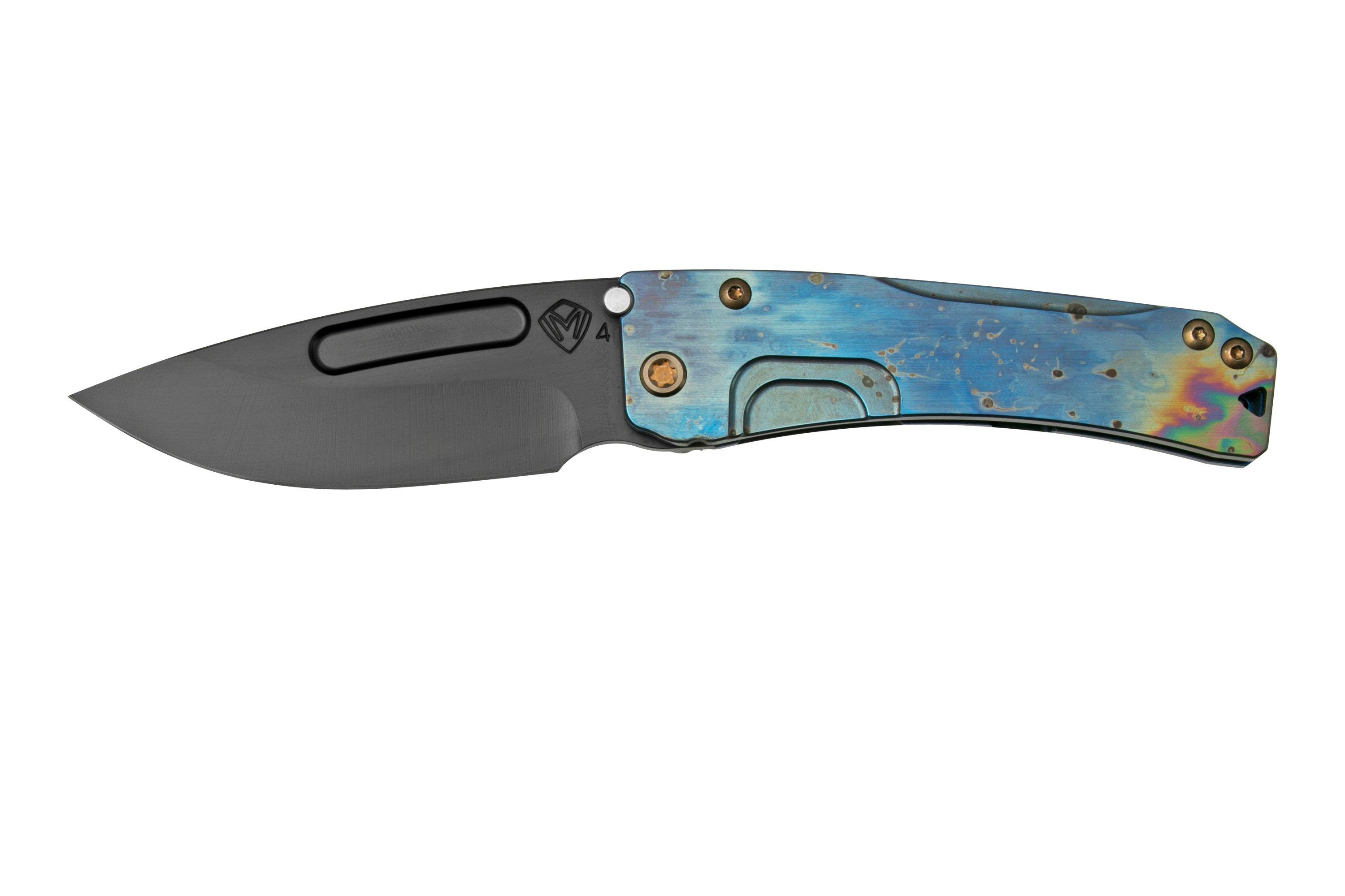 Medford Slim Midi, S45VN PVD DP, Solar Flare Handle, pocket knife