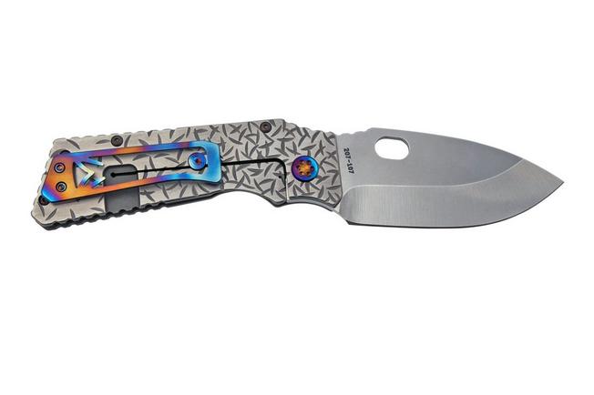 Imagen para Medford TFF-1 S35VN Tumbled, BB & Brsh Silver, Jasmine Fade Handle, navaja