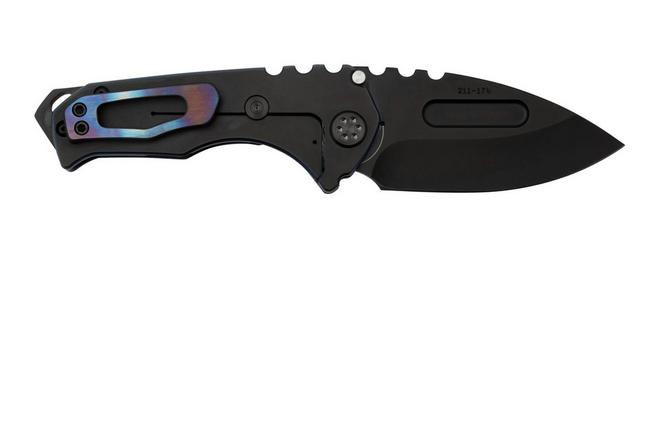 Imagen para Medford Genesis T, S45VN PVD Drop Point Blade, Faced Flamed Galaxy Handle navaja