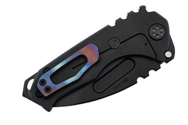 Imagen para Medford Genesis T, S45VN PVD Drop Point Blade, Faced Flamed Galaxy Handle navaja