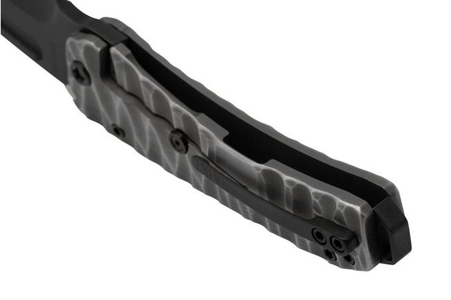 Imagen para Medford Midi Marauder, S45VN PVD Tanto Blade, BB Brushed Silver Predator Handle navaja