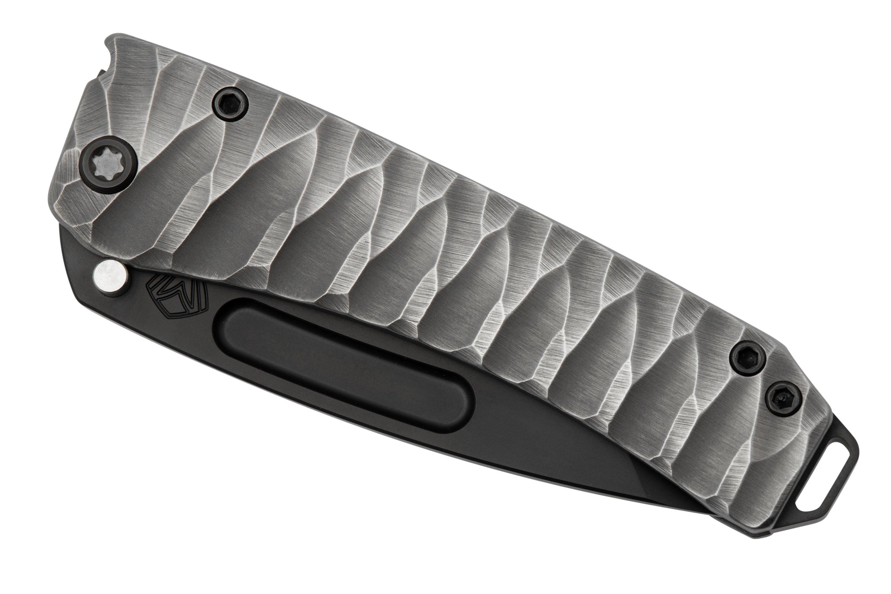 Medford Midi Marauder, S45VN PVD Tanto Blade, BB Brushed Silver ...