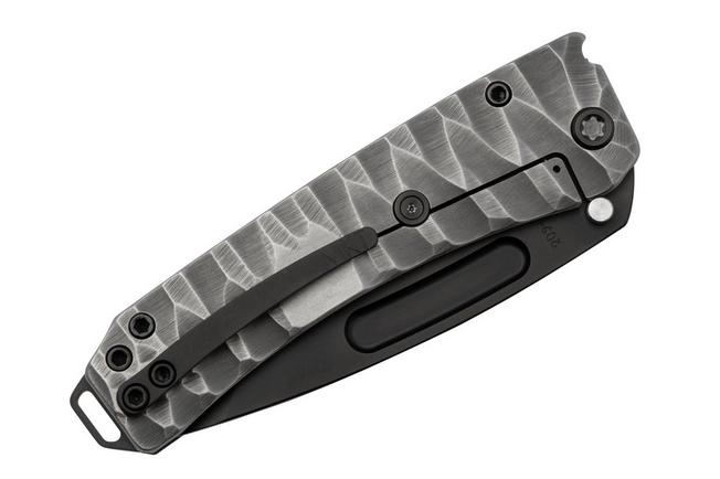 Imagen para Medford Midi Marauder, S45VN PVD Tanto Blade, BB Brushed Silver Predator Handle navaja