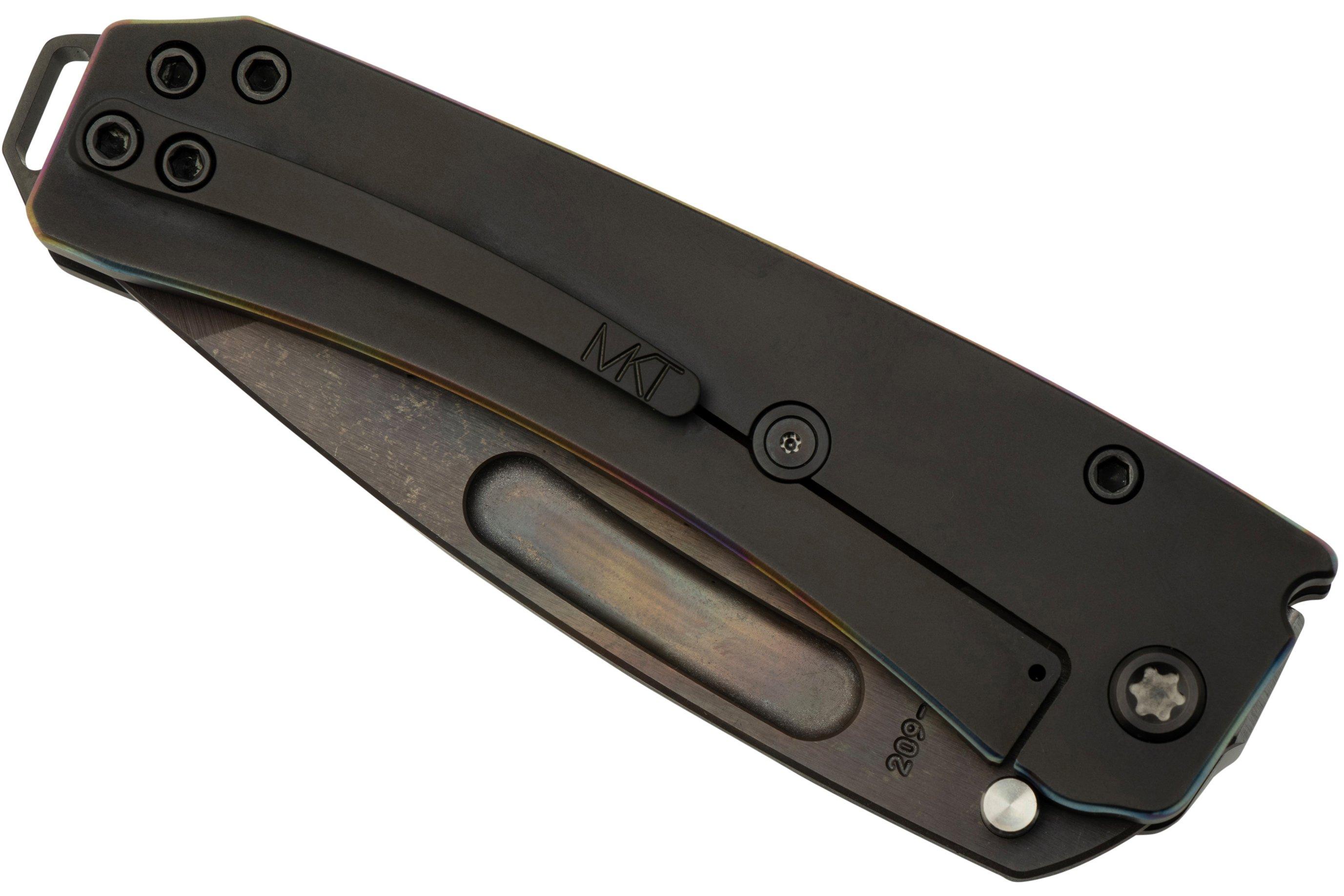 MEDFORD ヴィンテージ コンボ・ペン 14K H-MF Medford Midi Marauder, S45VN Vulcan Tanto Blade, PVD Handle