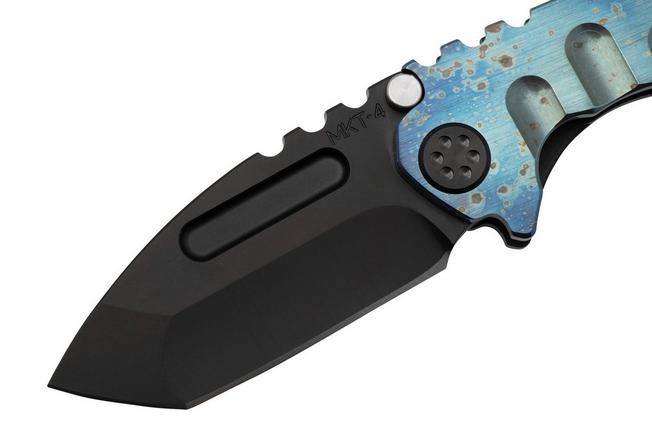 Imagen para Medford Micro T, S45VN PVD Tanto Blade, Faced Flamed Galaxy Handle navaja