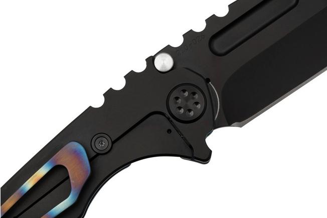 Imagen para Medford Micro T, S45VN PVD Tanto Blade, Faced Flamed Galaxy Handle navaja