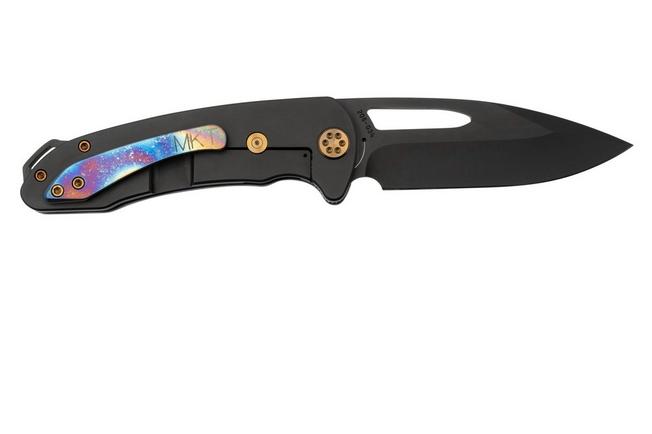 Imagen para Medford On Belay, S45VN PVD Blade, Faced Flamed Solar Flare Handle navaja