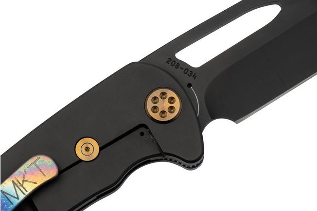 Imagen para Medford On Belay, S45VN PVD Blade, Faced Flamed Solar Flare Handle navaja