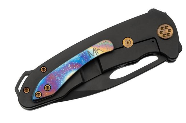 Imagen para Medford On Belay, S45VN PVD Blade, Faced Flamed Solar Flare Handle navaja