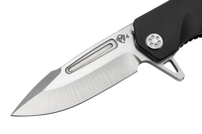 Imagen para Medford Proxima, S45VN Tumbled Blade Satin Flats, PVD Handle navaja