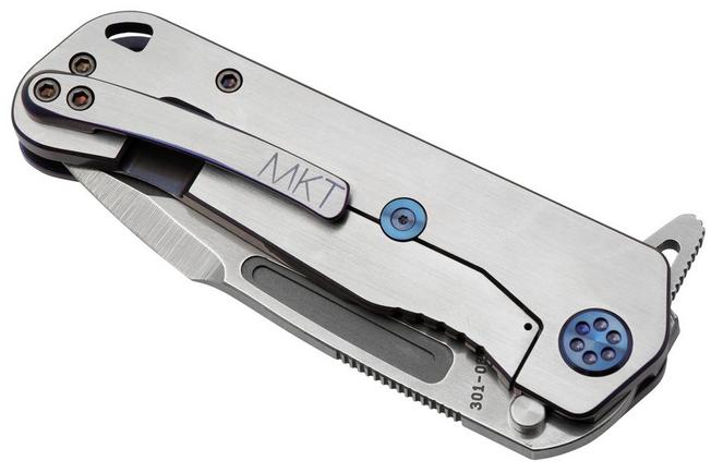 Imagen para Medford Proxima S45VN, Tumbled Blade, Violet Handle Silver Flats, Violet Hardware navaja