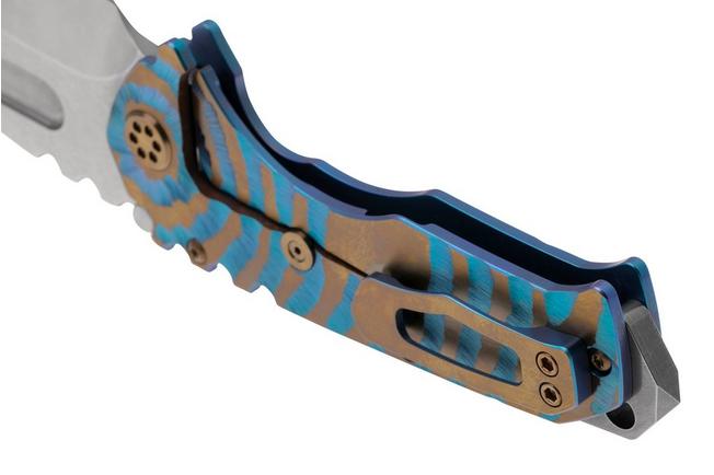 Bild für Medford Praetorian T S45VN Tumbled DP, Aqua Bronze Tremors, Taschenmesser