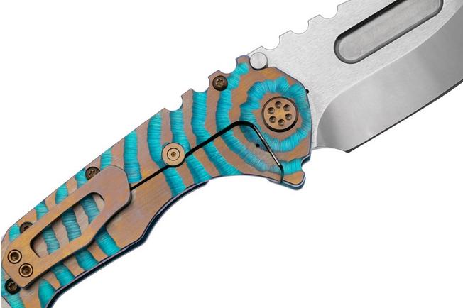 Bild für Medford Praetorian T S45VN Tumbled DP, Aqua Bronze Tremors, Taschenmesser
