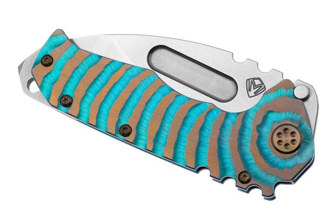 Bild für Medford Praetorian T S45VN Tumbled DP, Aqua Bronze Tremors, Taschenmesser