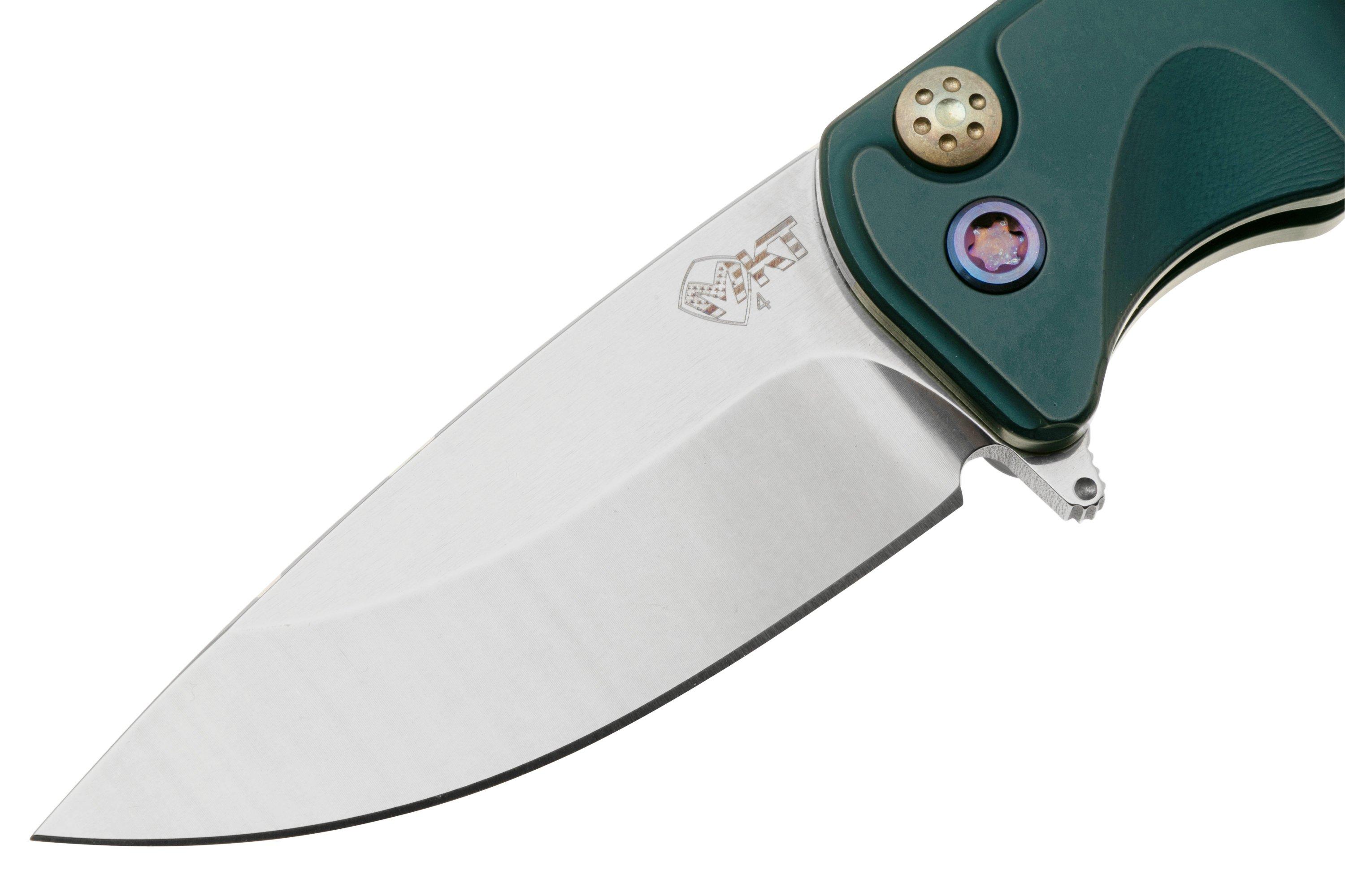 Medford Smooth Criminal 23-SC-06, S45VN Tumbled Blade, Blue Handles ...