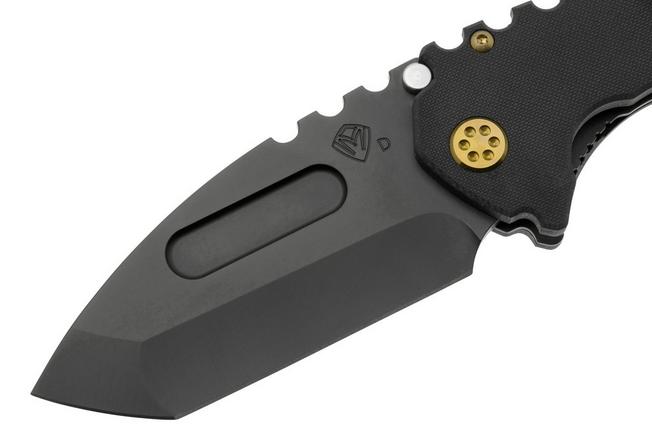 Imagen para Medford Scout M/P, D2 PVD Tanto, Black G10 Handles, Bronze Hardware, navaja