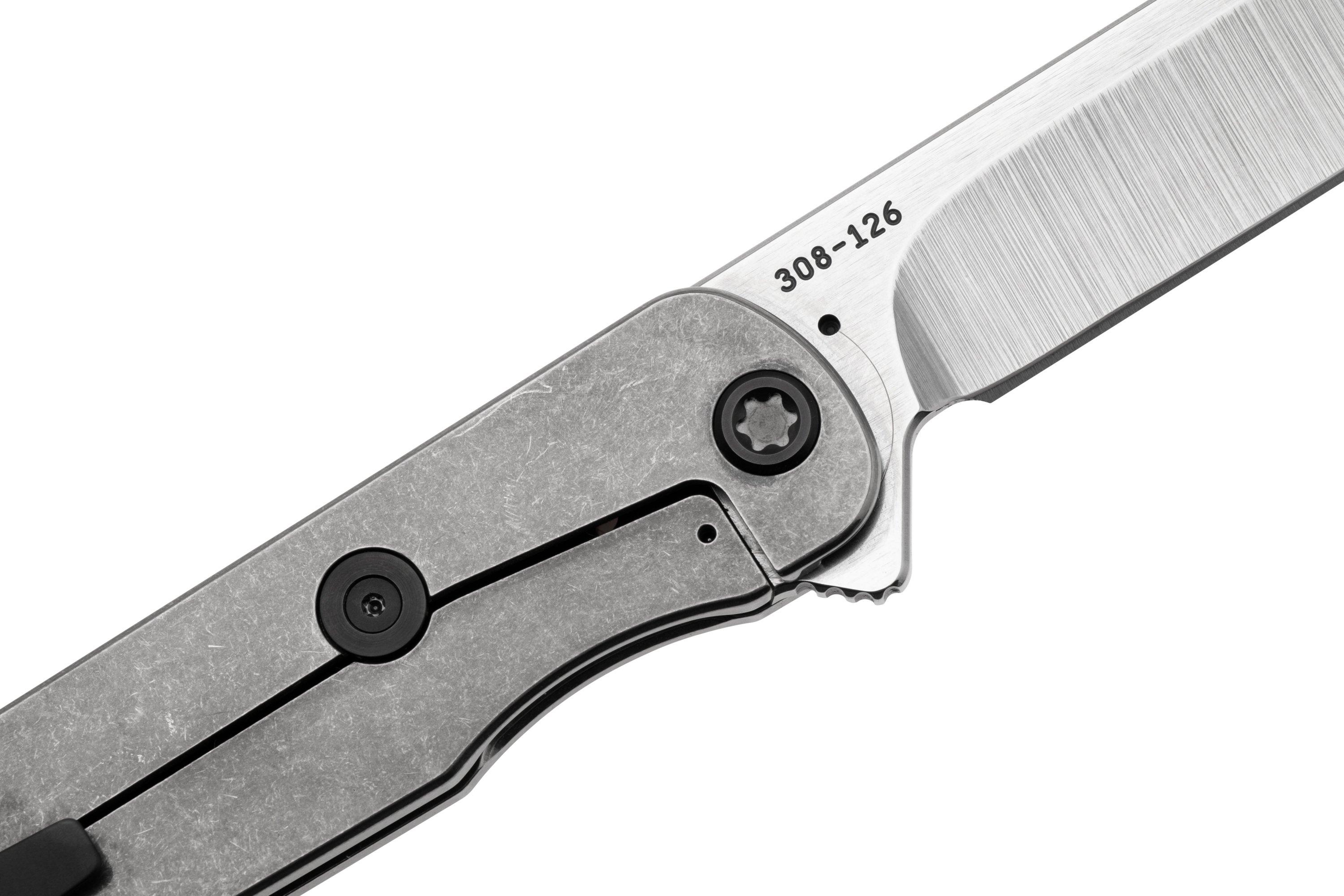 Medford T-Bone 23-TB-03, S45VN Tumbled Droppoint, Tumbled Titanium ...