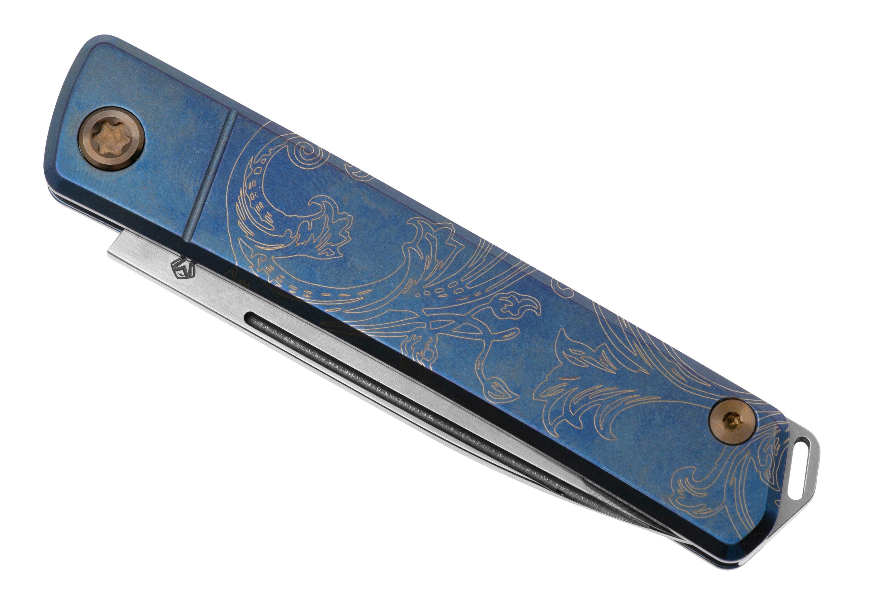 Medford Gentleman Jack 24-GJ-03 CPM S45VN Tumbled Tanto Blade