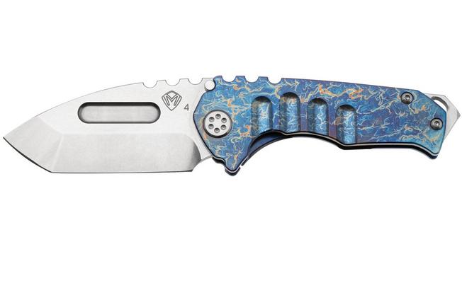 Imagen para Medford Praetorian Genesis T, S45VN Tumbled Tanto, Acid Etch, navaja