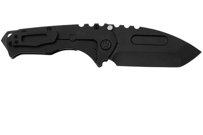 Imagen para Medford Praetorian T 24-PT-01, S45VN DLC Tanto Blade, Faced/Flamed Bronze Tiger Stripes Handle, navaja