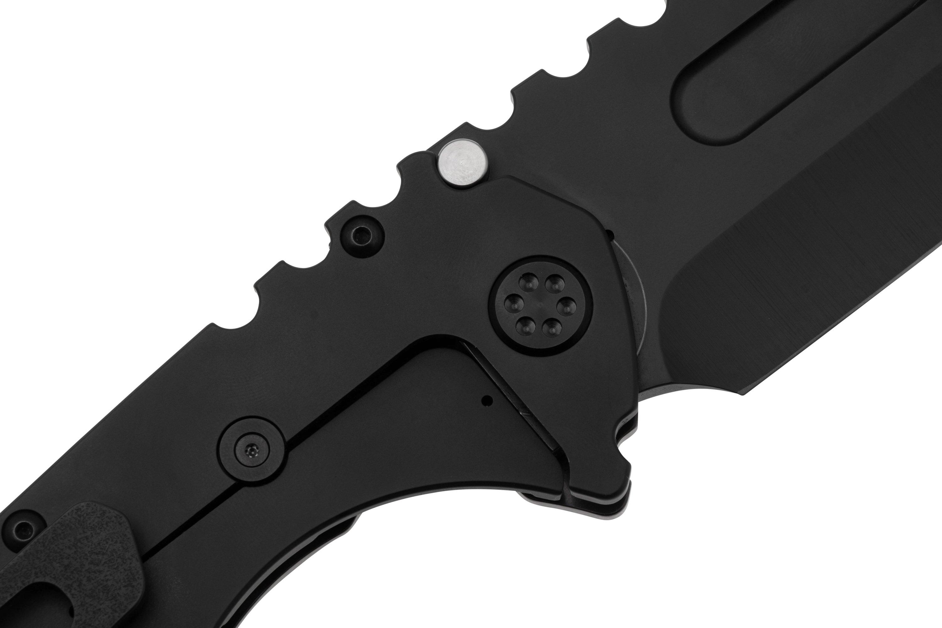 Medford Praetorian T 24-PT-01, S45VN DLC Tanto Blade, Faced/Flamed ...