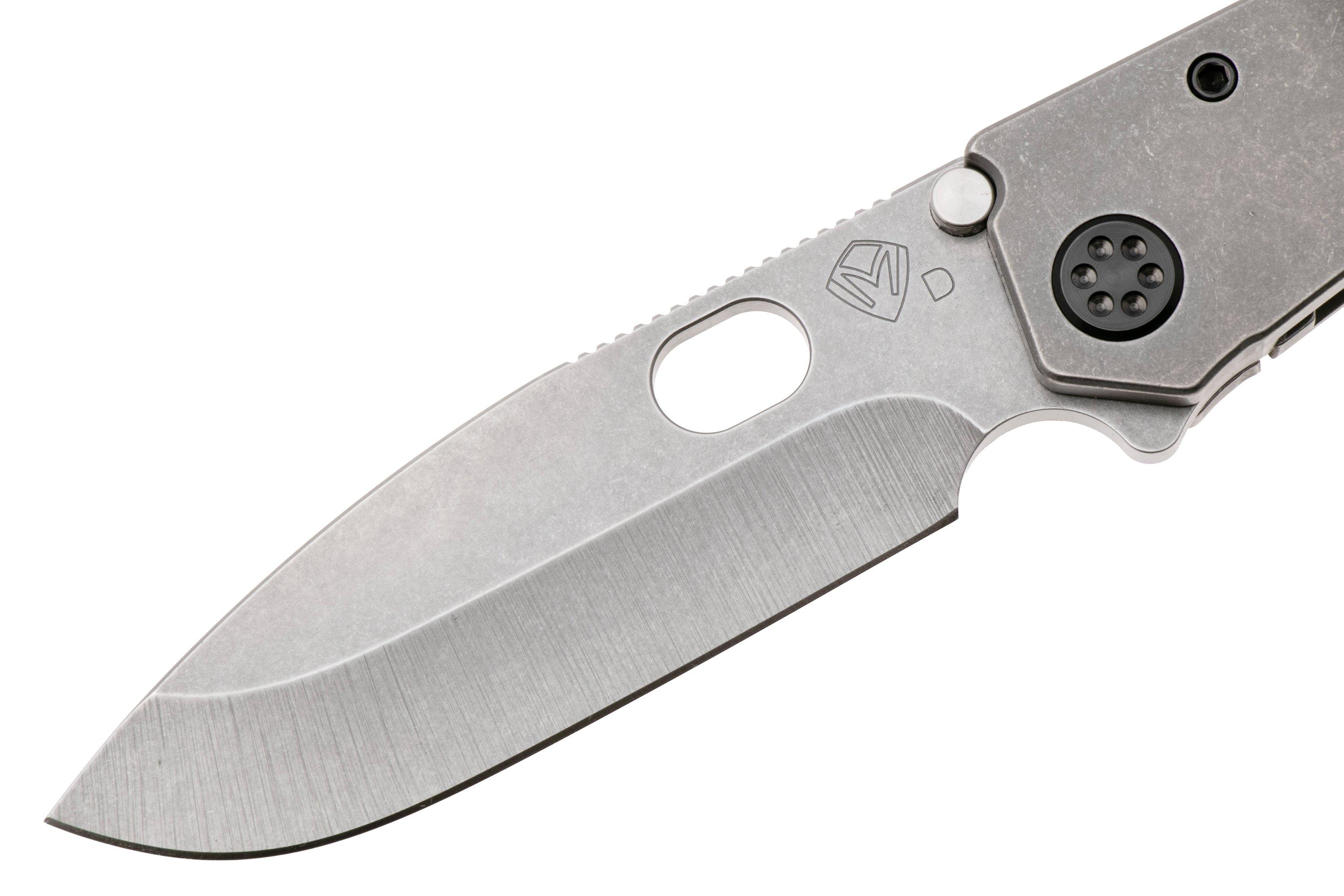 Medford 187 DP 25-187DP-01, Tumbled D2 Droppoint, Old School Tumbled ...