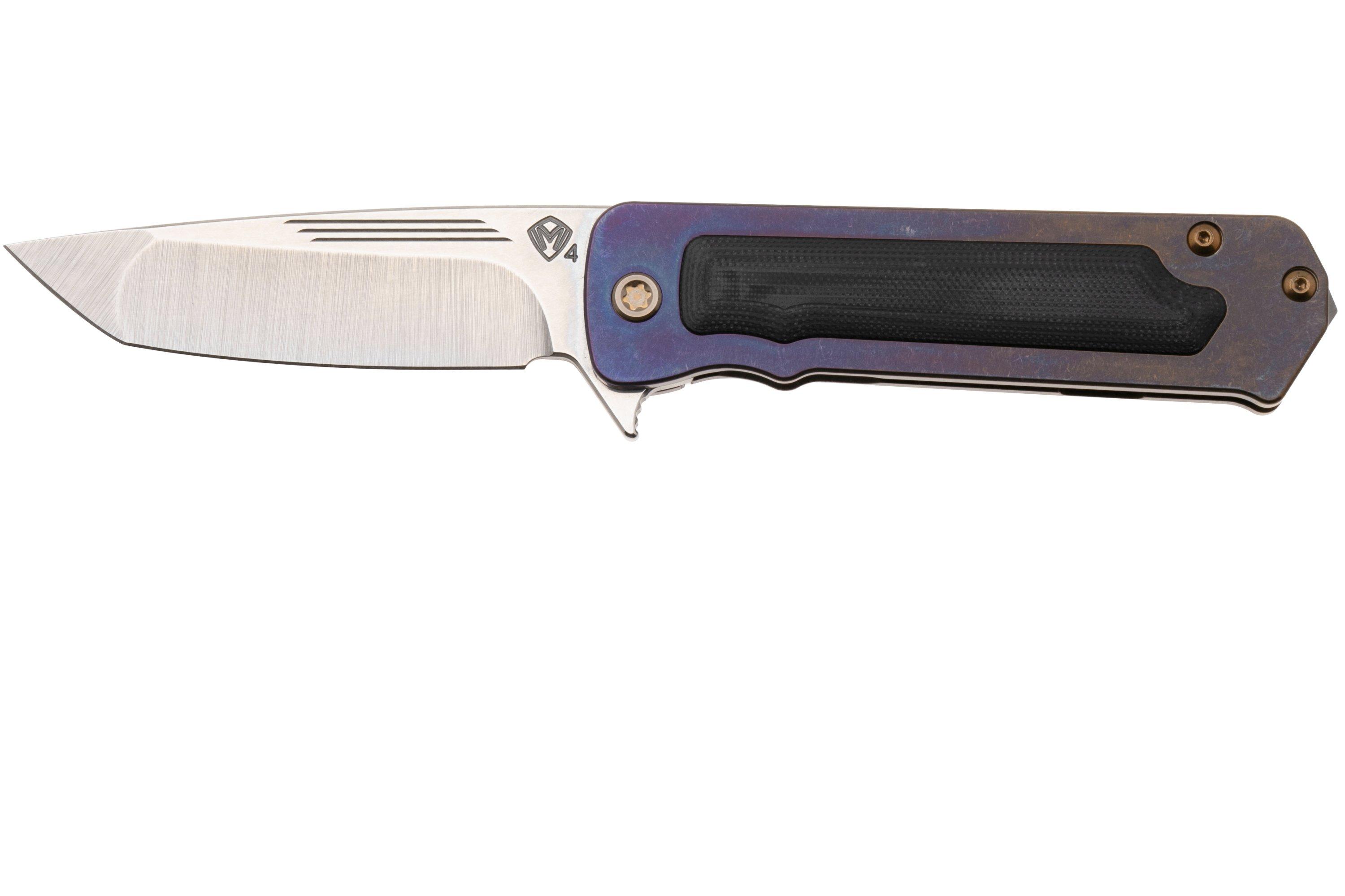 Medford TFF-4 25-TFF4-05, Tumbled S45VN Tanto, Brz-Vio Fade