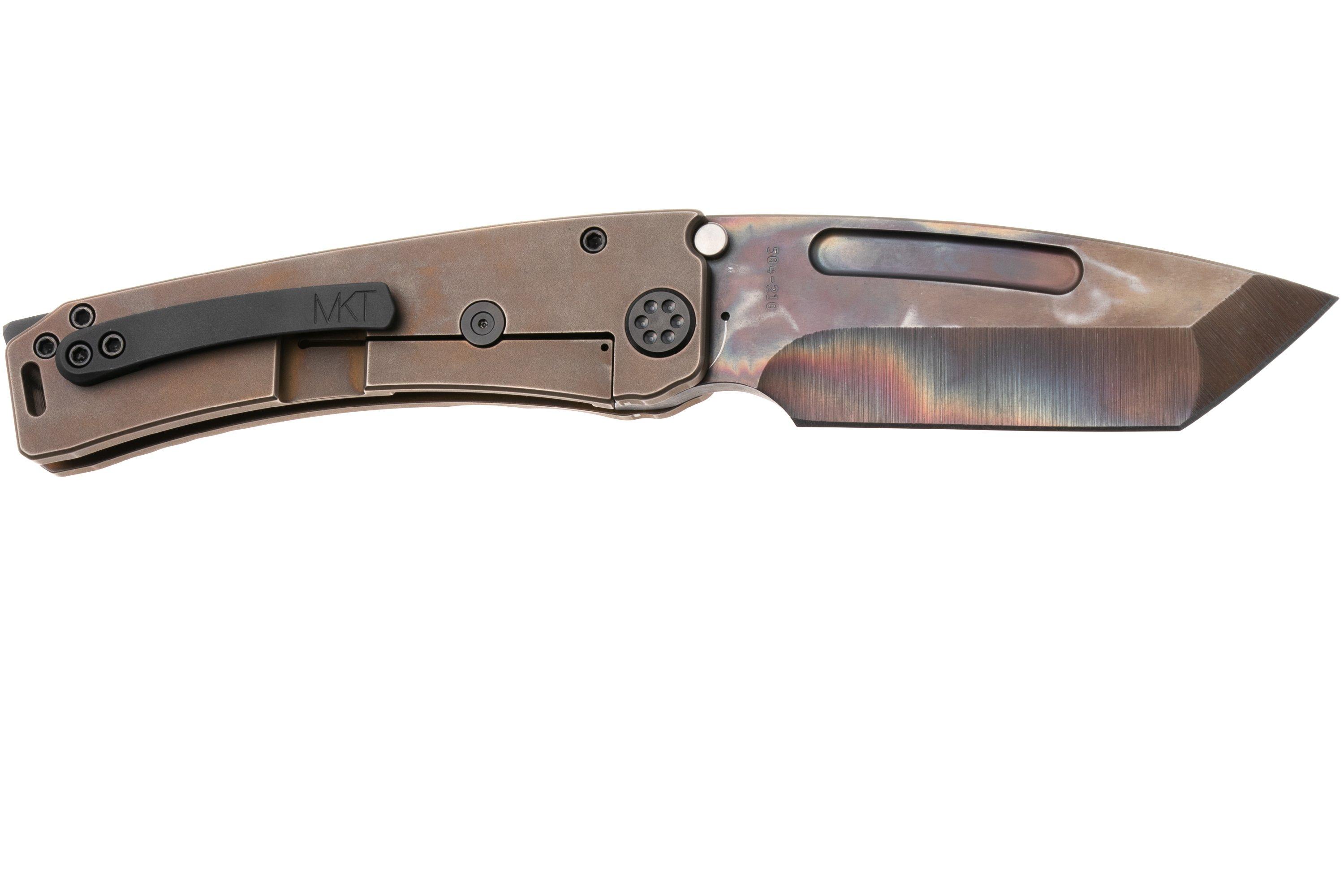 Medford Marauder 26-MA-01, Vulcan CPM 3V Tanto, OS Bronze Titanium