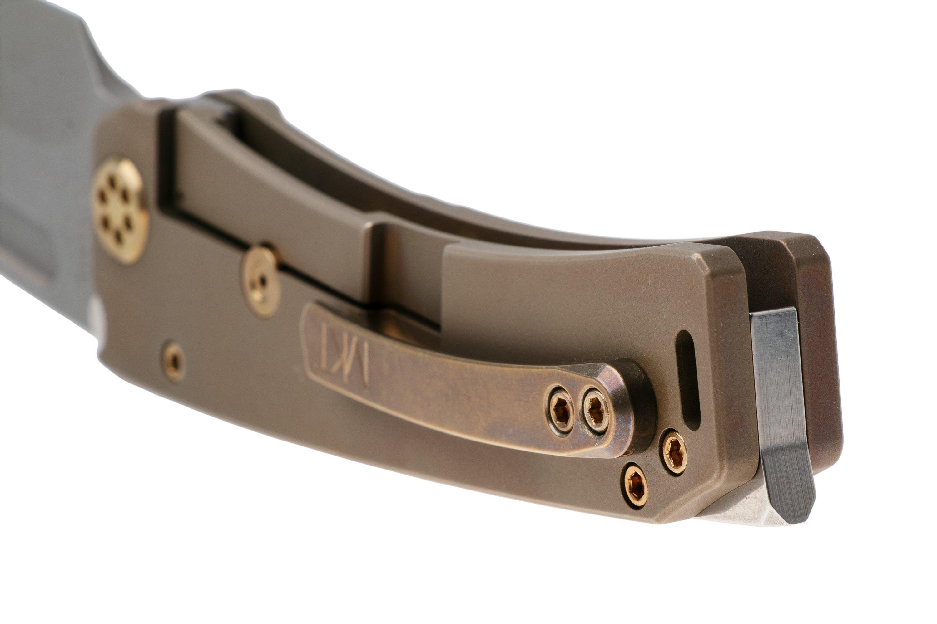 Medford Marauder-H 26-MMH-02 CPM 3V Acid Distressed Tanto Blade