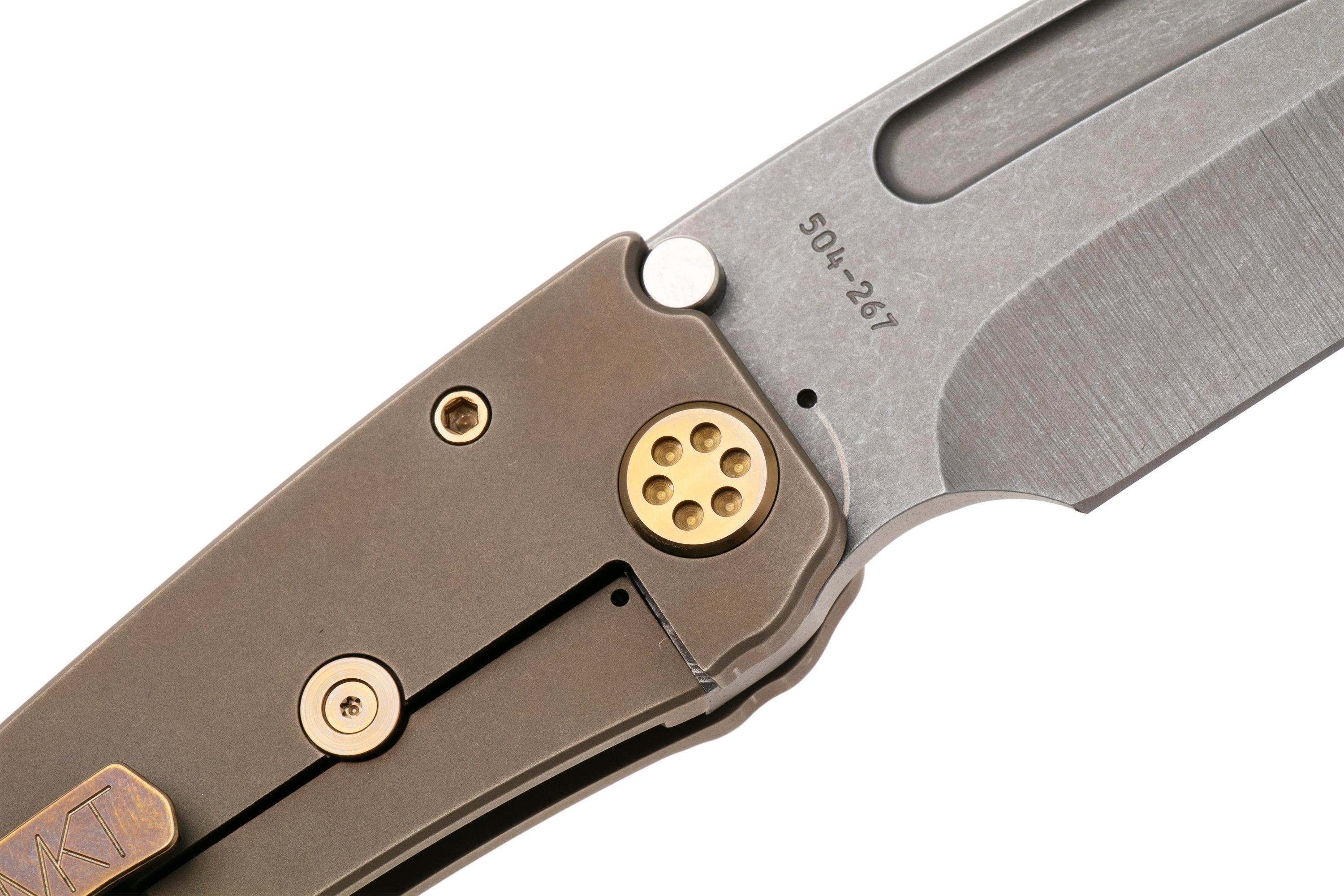Medford Marauder-H 26-MMH-02 CPM 3V Acid Distressed Tanto Blade