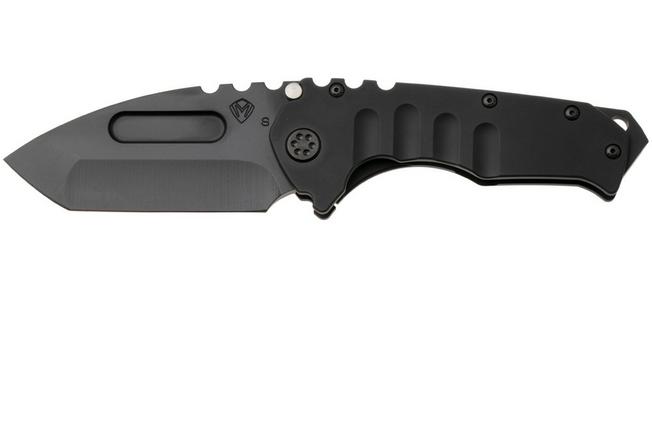 Afbeelding voor Medford Praetorian T 26-PT-01, DLC S35VN Tanto, DLC Titanium Handle, DLC Hardware zakmes