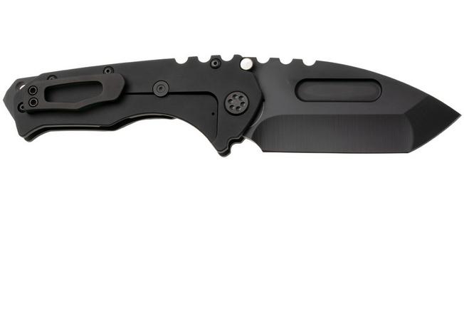Afbeelding voor Medford Praetorian T 26-PT-01, DLC S35VN Tanto, DLC Titanium Handle, DLC Hardware zakmes
