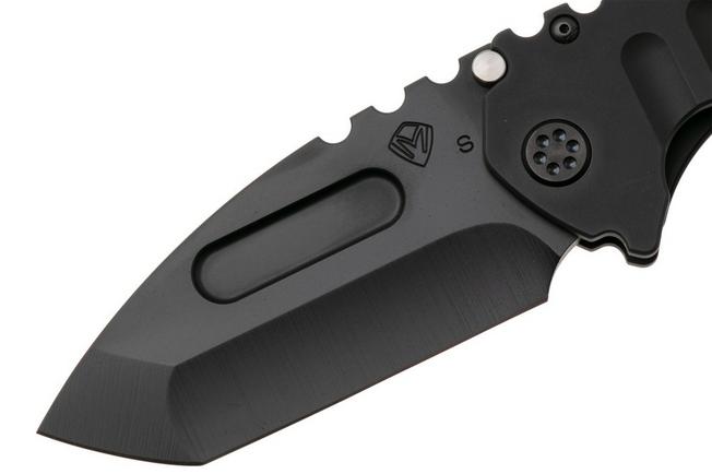 Afbeelding voor Medford Praetorian T 26-PT-01, DLC S35VN Tanto, DLC Titanium Handle, DLC Hardware zakmes