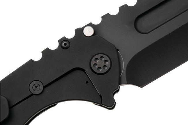 Afbeelding voor Medford Praetorian T 26-PT-01, DLC S35VN Tanto, DLC Titanium Handle, DLC Hardware zakmes