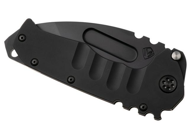 Afbeelding voor Medford Praetorian T 26-PT-01, DLC S35VN Tanto, DLC Titanium Handle, DLC Hardware zakmes