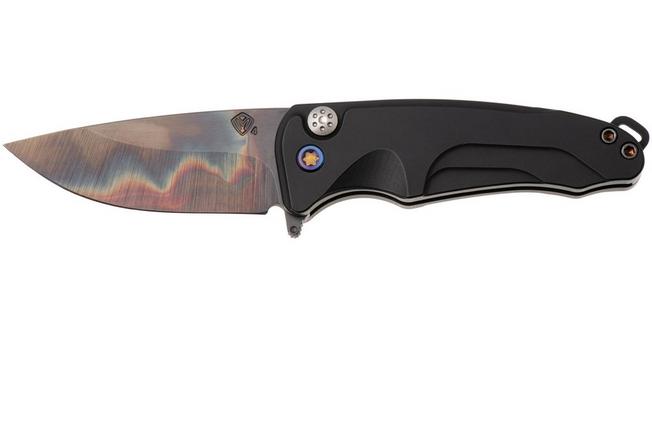 Bild für Medford Smooth Criminal 26-SC-03, Vulcan S45VN, Black Aluminum, Flamed Hardware, Taschenmesser